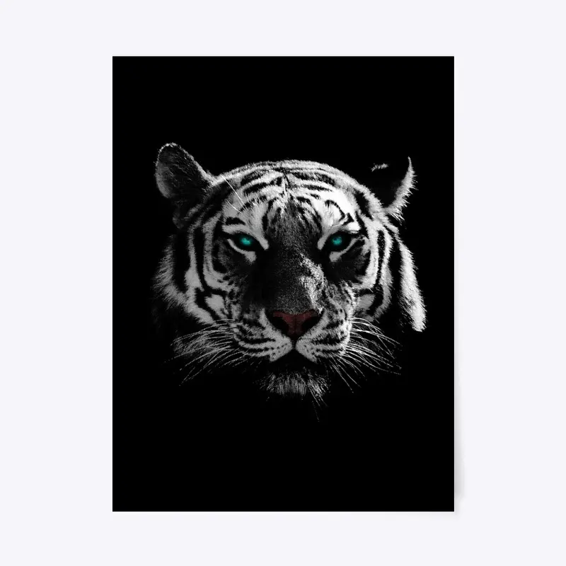 Hipster Collection White Bengal Tiger