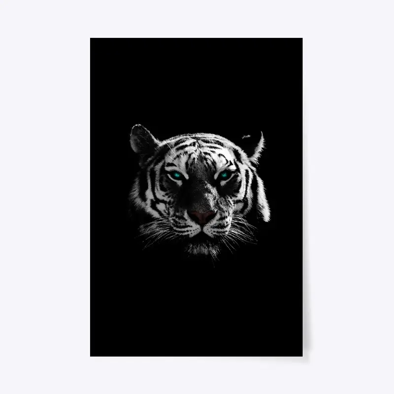 Hipster Collection White Bengal Tiger