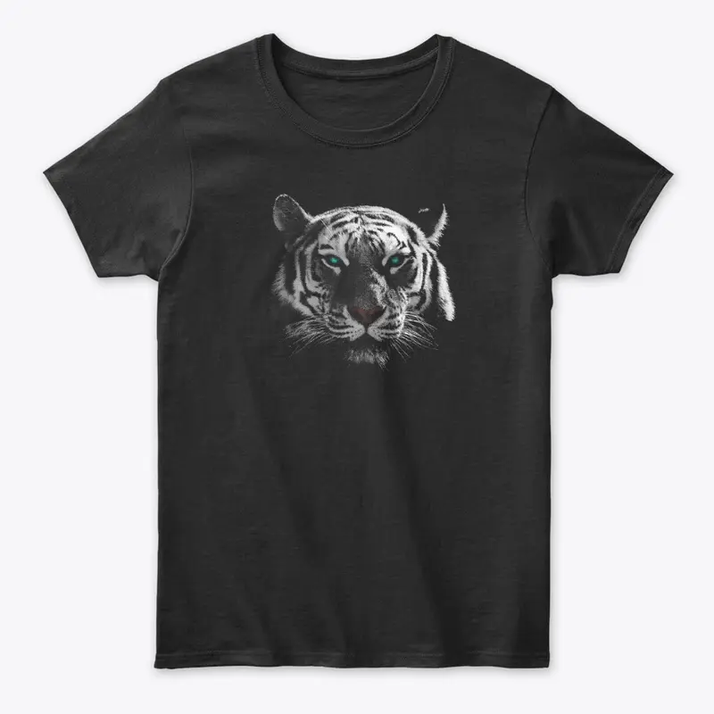 Hipster Collection White Bengal Tiger